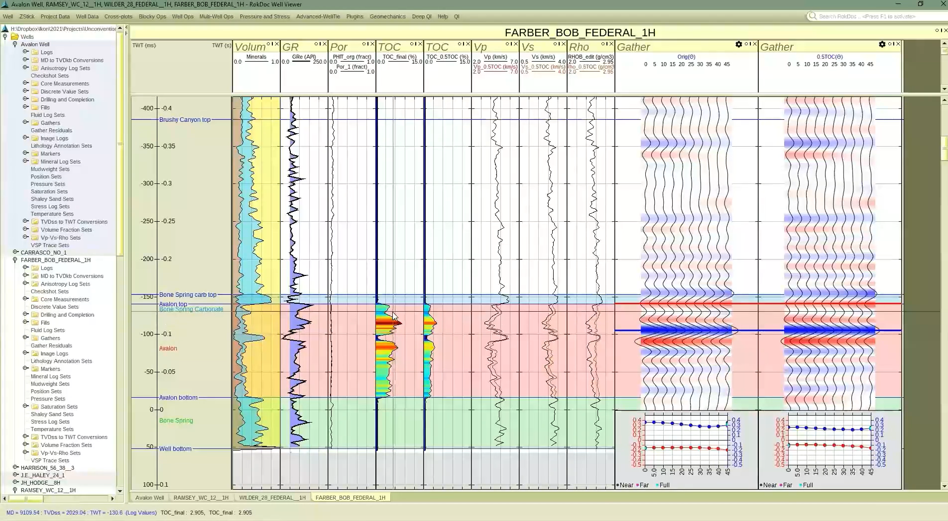 Rokdoc Attrimod Multi-Scenario, Multi-Attribute Forward Modelling Workflows for Efficient Amplitude Screening