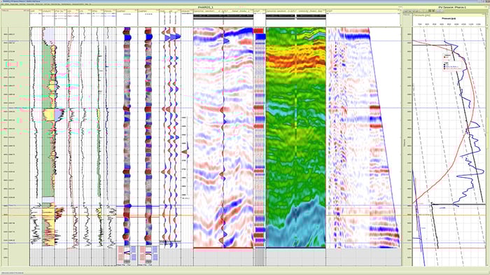 RokDoc PressureView, GeoPressure Calculators & Seismic Pressure Calculator image